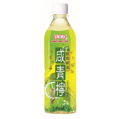 鴻福堂 咸青檸 500ml x4支